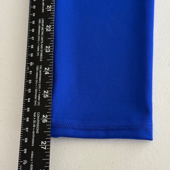 NWT Dolfin Aquashape Women's Swim Leggings Size S Blue Sun Protection Low Rise - Picture 13 of 16